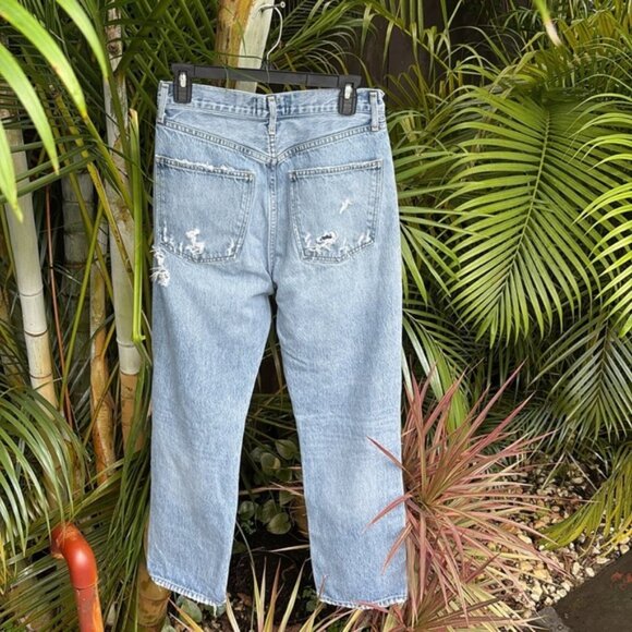 AGOLDE 90s Distressed Grunge High Rise Jeans size 26 - Picture 2 of 8